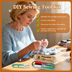 Discover the premium Big Eye Steel Sewing Needles Kit, ideal for all sewing enthusiasts. Available at Curat Cart.