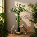 Extra Tall Cat Scratching Post, a premium import, ideal for playful cats, enhancing your home with style. Available at Curat Cart.