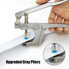 Discover premium Plastic Snap Buttons with upgraded gray pliers for easy application. 100% Authentic and available at Curat Cart.