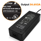 Premium imported Electric Bike Charger 54.6V 2A for efficient charging, available at Curat Cart. Enhance your ride today.