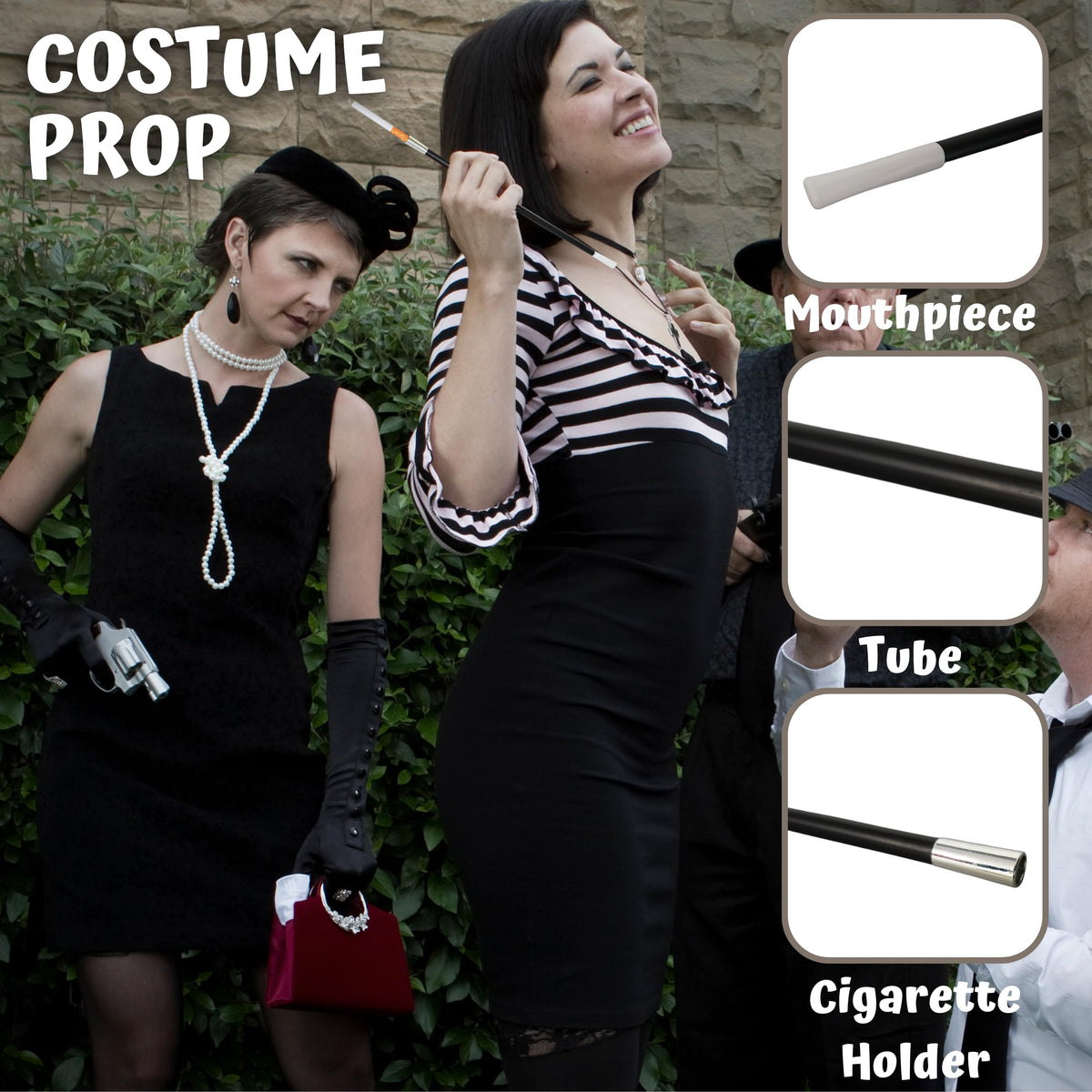 Elevate your style with 4E's Novelty Cigarette Holders, perfect for costume parties and daily use. Available at Curat Cart.