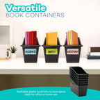 4E's Novelty Durable Book Holder, stackable and versatile for home or office use. Available at Curat Cart, 100% Authentic in India.