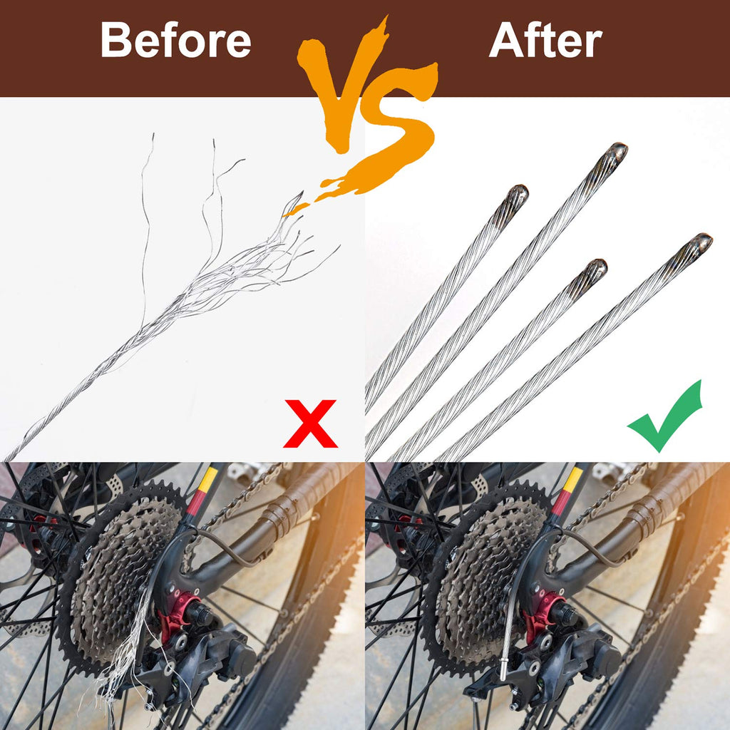 Transform your bike's performance with the Premium Bike Brake Cable Set from Curat Cart. Perfect for daily cycling durability.