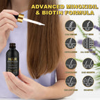 Advanced Minoxidil Hair Growth Serum with biotin, 100% authentic and available in India at Curat Cart for effective hair repair.