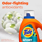Buy now Tide Ultra Sport Liquid Laundry Detergent, 92 fl oz, 65 Loads, Laundry Detergent Liquid with Advanced Sweat plus Stain Fighters at indiglob india