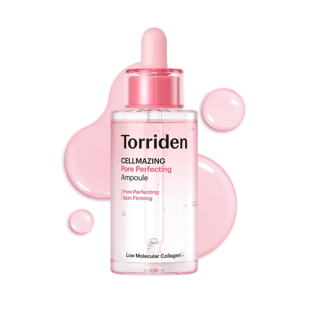 Torriden CELLMAZING Pore Perfecting Ampoule 30ml (1.01 fl.oz.) | Improving Skin Elasticity | 5D Collagen, Peptide Complex, PHA, LHA | Korean Facial Serum, Korean Skin Care