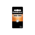 Duracell 389/390 Silver Oxide Button Battery, 1 Count Pack, 389/390 1.5 Volt Battery, Long-Lasting for Watches, Medical Devices, Calculators, and More