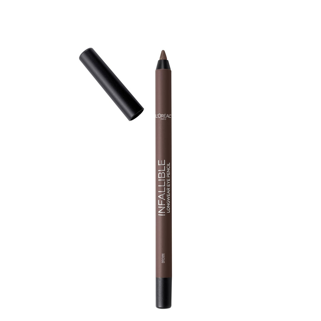 Buy now L'Oreal Paris Makeup Infallible Pro-Last Pencil Eyeliner, Waterproof and Smudge-Resistant, Glides on Easily to Create any Look, Black, 0.042 oz., 1 Count at indiglob india