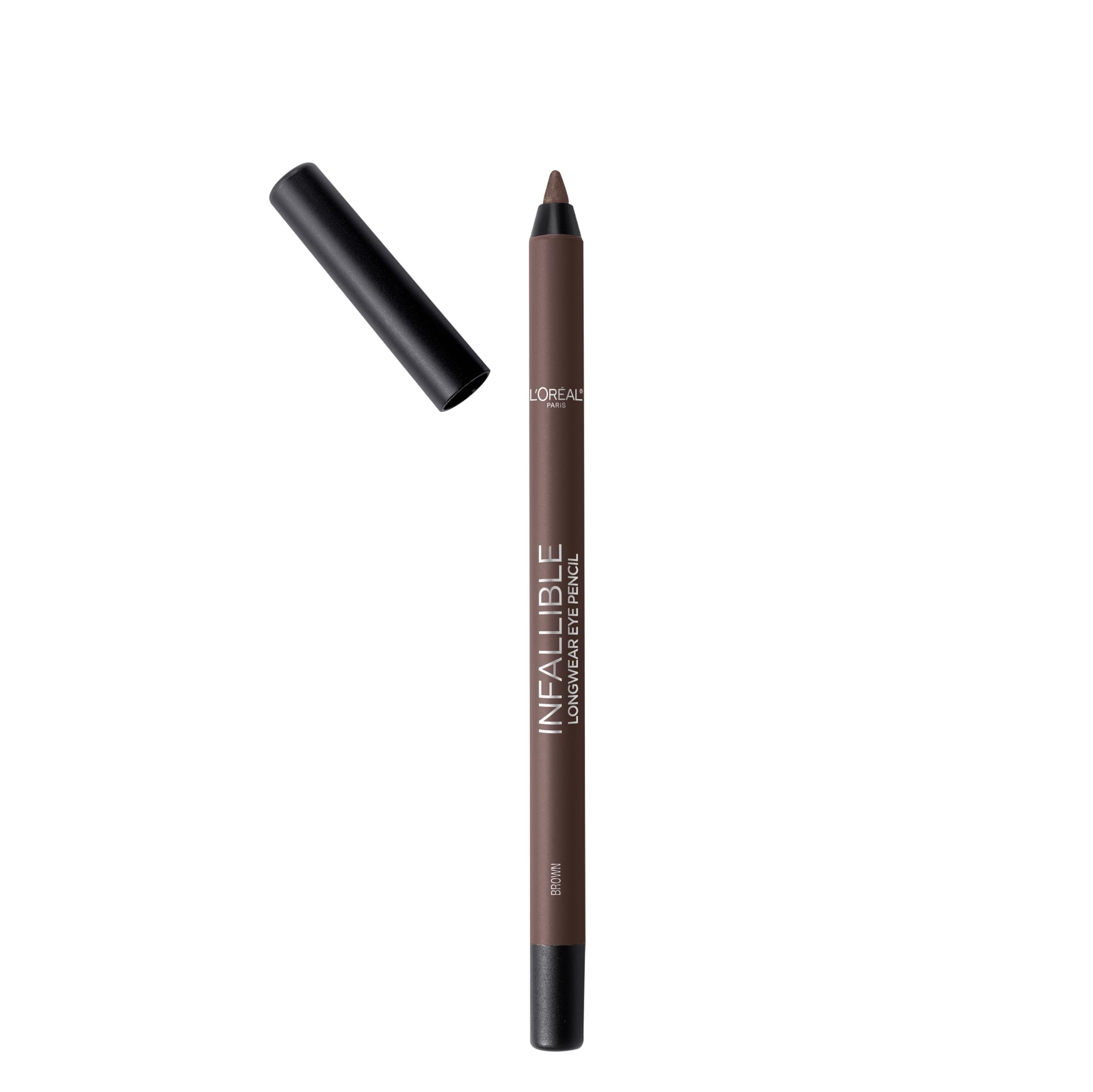 Buy now L'Oreal Paris Makeup Infallible Pro-Last Pencil Eyeliner, Waterproof and Smudge-Resistant, Glides on Easily to Create any Look, Black, 0.042 oz., 1 Count Brown 1 Count (0.042 Ounce each) at indiglob india