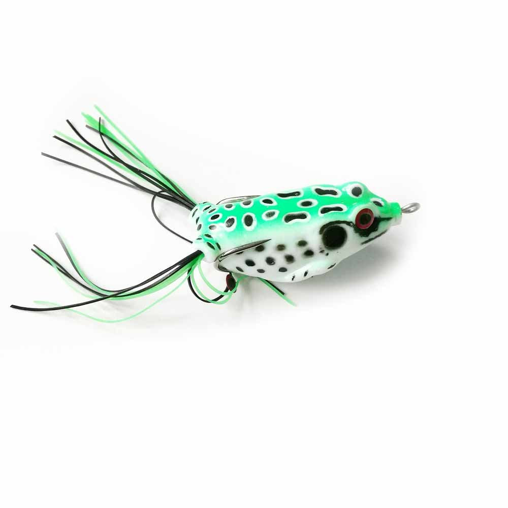 5pcs Frog Lure Ray Frog Topwater Fishing Crankbait Lures/Artificial Soft Bait 5.5CM 8G Soft Tube Bait,Especially for Bass Snakehead,Freshwater Soft Bai Musky Tackle Box Spitted weedless bas