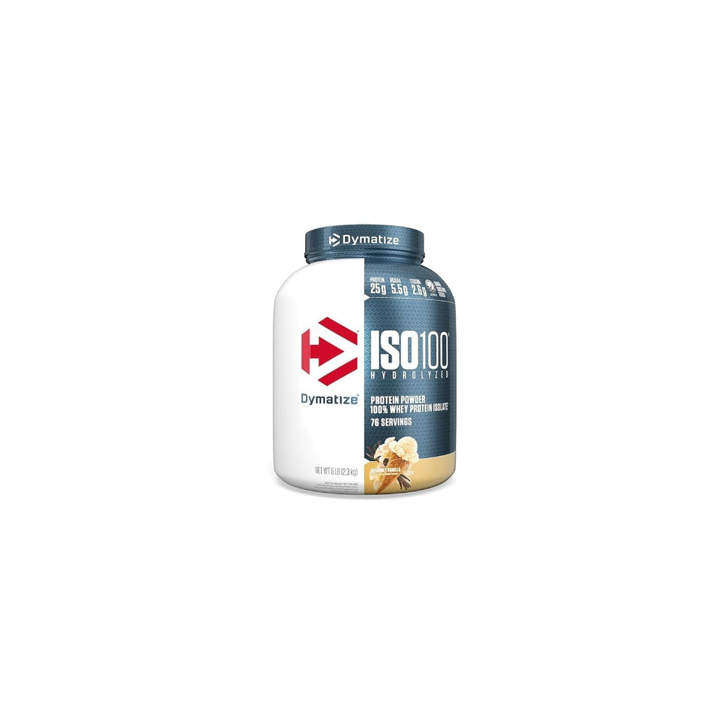 Buy now Dymatize ISO100 Whey Protein Powder Isolate, Gourmet Chocolate, 25g of Protein, 5 Pound, 5.5g BCAAs, Less Than 120 Cal., Gluten Free, 1g Fat, 1g Sugar, 2g Carb (71 Servings) at indiglob india