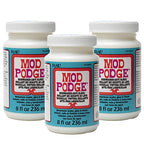 Buy now Mod Podge Dishwasher Safe Waterbased Sealer, Decoupage Glue with Gloss Finish, 8 fl oz (Pack of 3), Clear (CS15059A)- (Pack of 3) at indiglob india