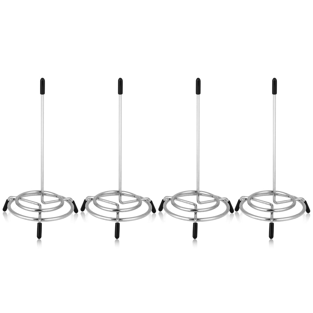 4PCS Check Spindle, Receipt Holder Spike, Stainless Steel Bill Fork, Memo Holder Spike