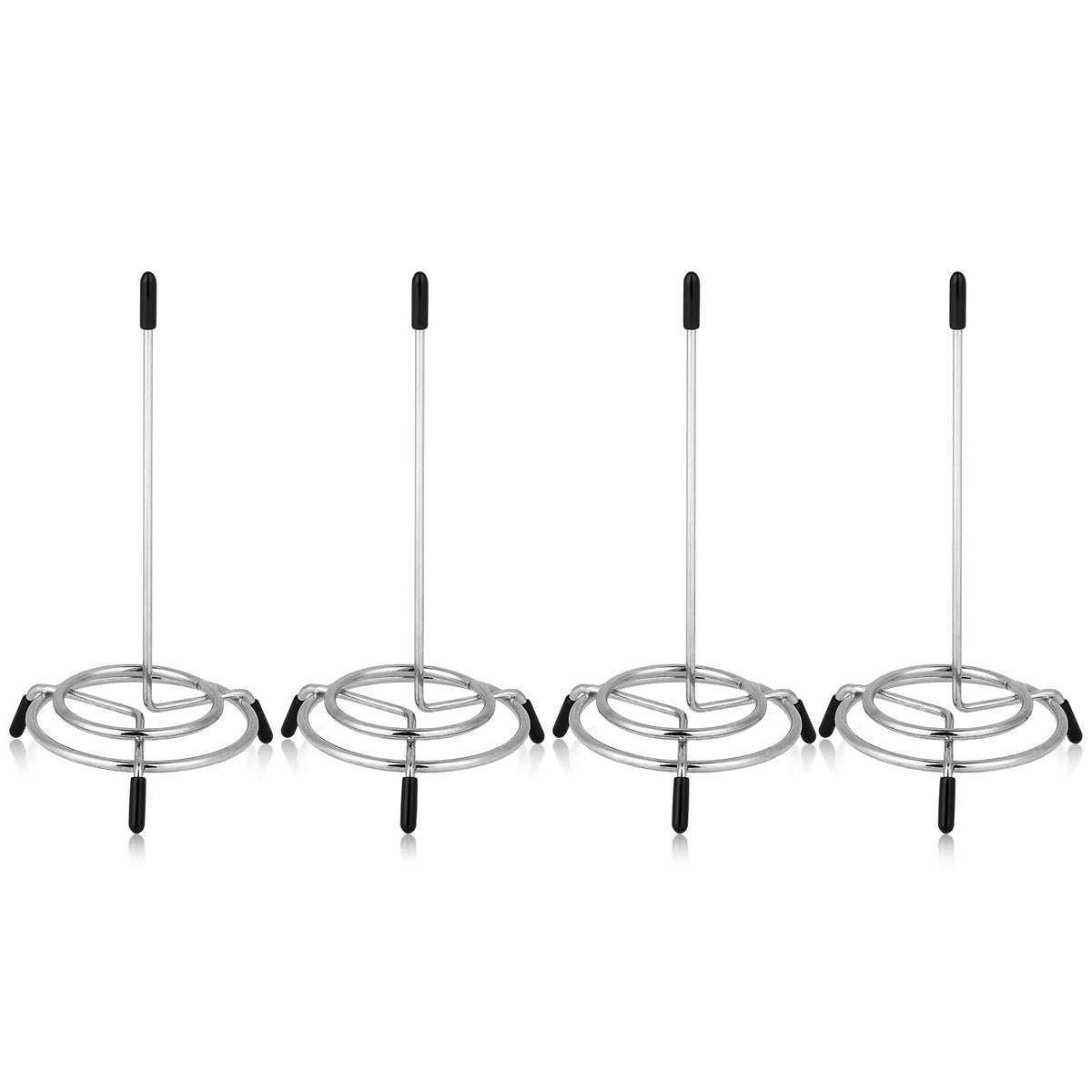 4PCS Check Spindle, Receipt Holder Spike, Stainless Steel Bill Fork, Memo Holder Spike