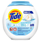 Buy now Tide PODS Free & Gentle Laundry Detergent Soap Pacs, 20 Count, Tide PODS Laundry Detergent at indiglob india