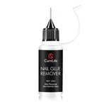 Curvlife 10g Semi-Solid Glue and 20ml Pinpoint Nail Glue Remover Kit | No UV Lamp Needed, Air-Dry Nail Glue Gel for Press on Nails, with Gentle Non-Acetone Remover, Long-Lasting Hold
