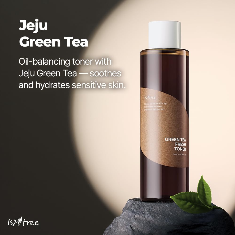 Buy now ISNTREE Green Tea Fresh Toner 200ml, 6.76 fl.oz | Korean Skincare | Toner for Oily Skin | Sebum Control | Hydrating and Refreshing at indiglob india