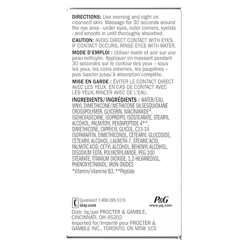 Buy now Olay Eyes Ultimate Eye Cream for Dark Circles, Wrinkles and Puffiness, 13 ml (0.4 fl. oz.) at indiglob india