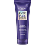 L’Oreal Paris Sulfate Free Brass Toning Purple Shampoo for Blonde, Bleached, Silver, or Brown Highlighted Hair, EverPure, 6.8 Fl Oz (Packaging May Vary)