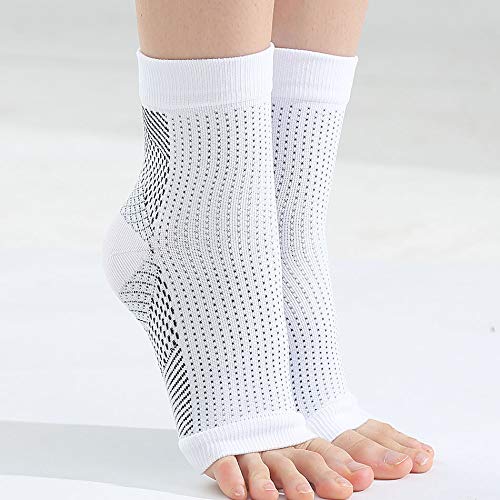 Buy now Soothe Socks for Neuropathy Pain, Sports Ankle Compression Foot Cover, Soothesocks Neuropathy, Foot, Brace Support White-1 Pair Large/XLarge Large XLarge White-1 Pair at indiglob india