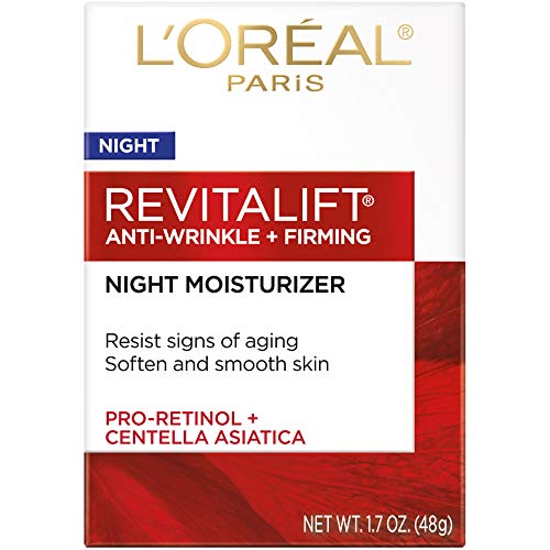 Buy now L'Oreal Paris Revitalift Anti-Wrinkle and Firming Face Night Cream, Pro Retinol 1.7 oz at indiglob india