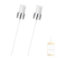 Spray cap for the ordinary glycolic acid Bright silver 2pcs Uniform spray
