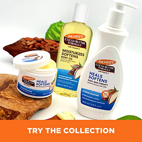 Buy now Palmer's Cocoa Butter Moisturizing Body Oil with Vitamin E, Radiant Looking Glow and Skin Hydration, Instant Absorption, Bath, Body and Shower, 8.5 Ounces at indiglob india