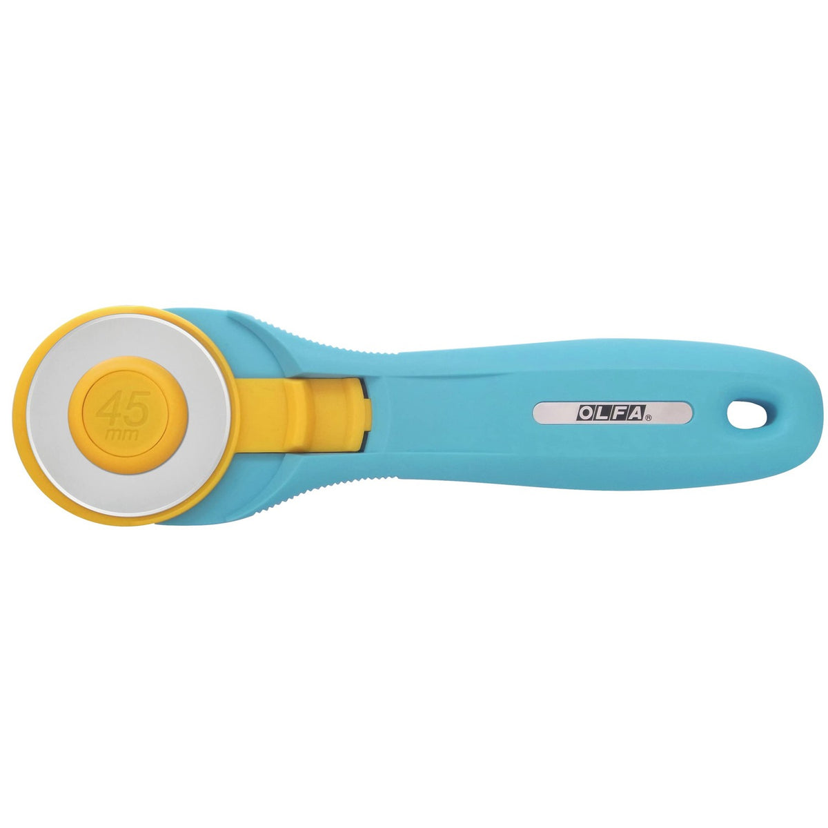 OLFA 45mm Quick-Change Rotary Cutter (RTY-2/C) - Tungsten Blade, Aqua