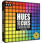 Buy now HUES and CUES - Vibrant Color Guessing Board Game for 3-10 Players Ages 8+, Connect Clues and Guess from 480 Color Squares at indiglob india