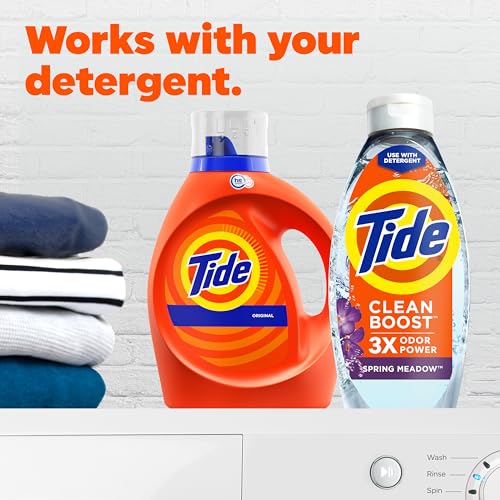 Buy now Tide Deep Cleansing Fabric Rinse with 3X Odor Power, Spring Meadow, 48 oz at indiglob india