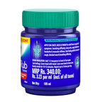 Buy now Vicks Vaporub Relief from Cold, Cough, Blocked Nose, Headache, Body ache, Muscular Stiffness and Breathing Difficulty, 105ml at indiglob india
