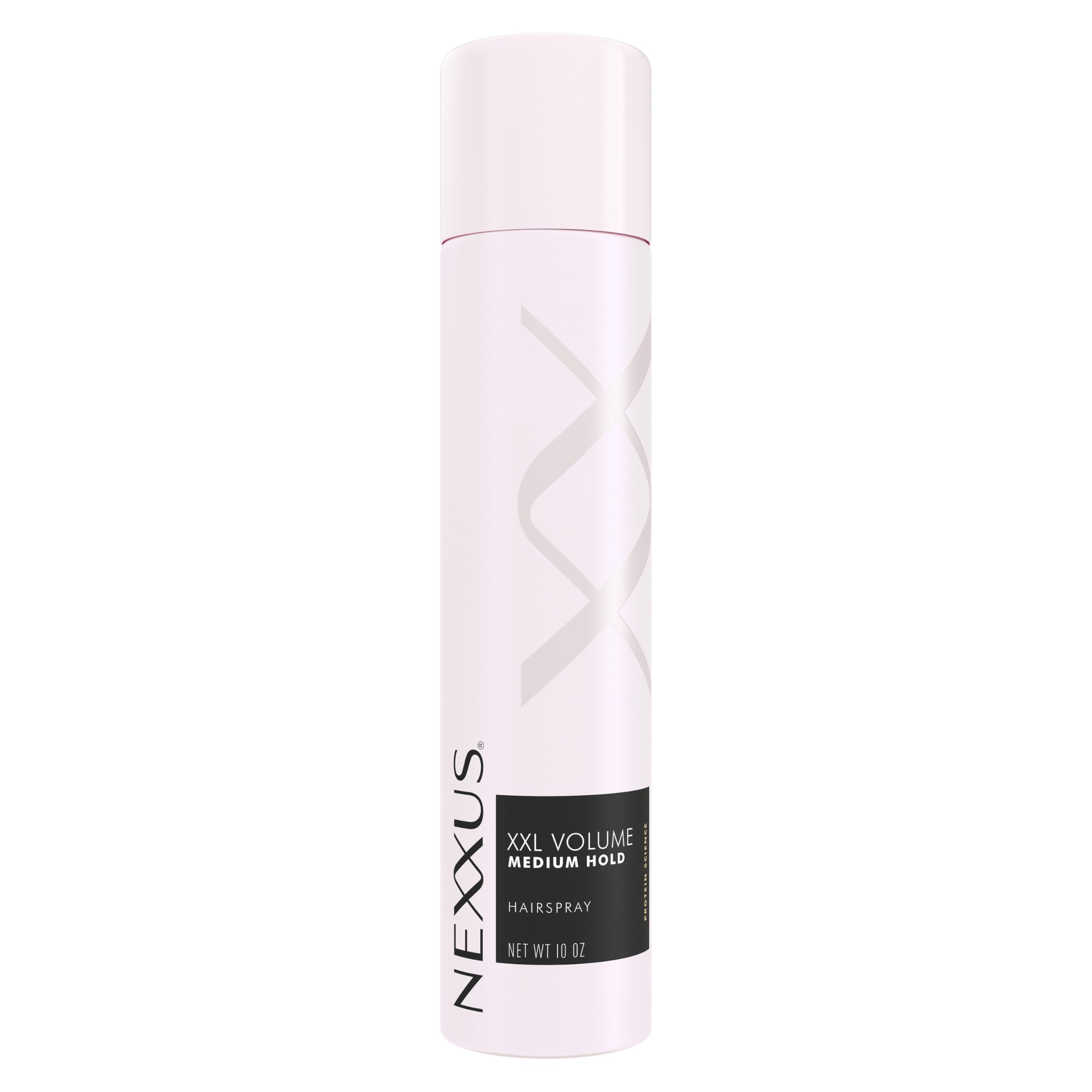 Nexxus XXL Volume Hairspray Medium Hold & Humidity Protection 10 oz | For flat hair - delivers 48 hour volume and flexible hold with shine and humidity protection.