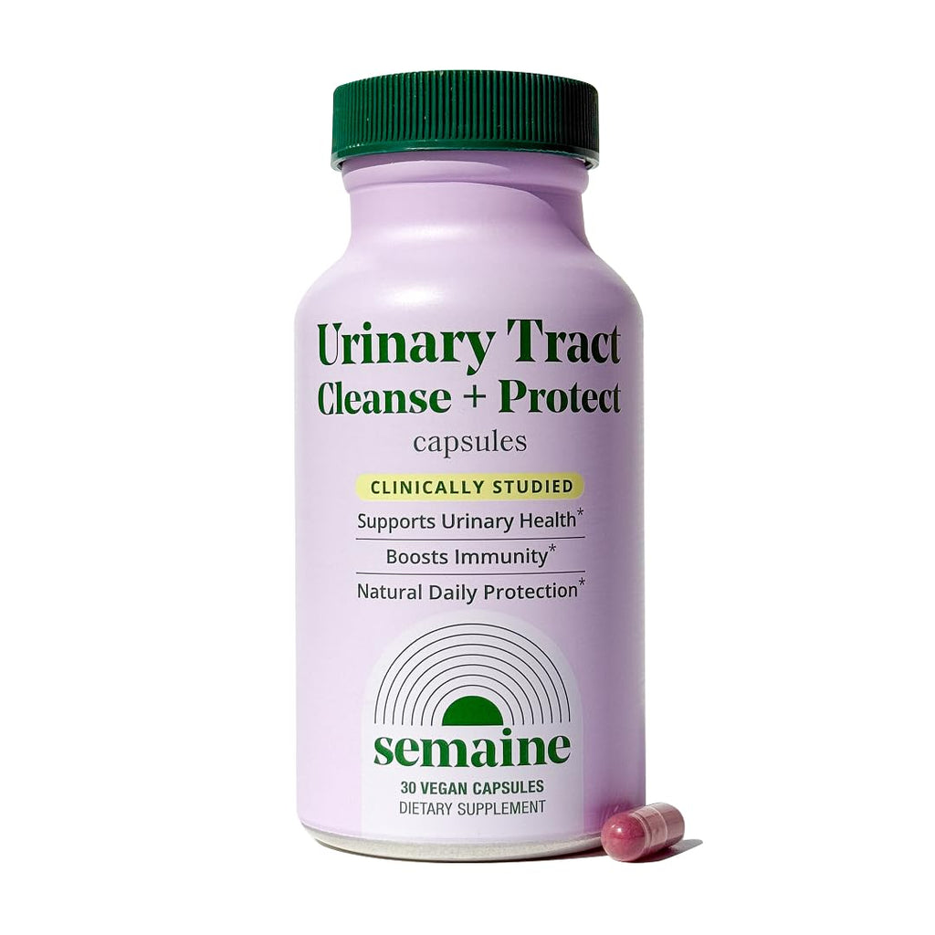 Urinary Tract Cleanse & Protect - Urinary Tract Health for Women, Cranberry Supplement for Women with Standardized Hibiscus, Daily Bladder Support Supplement, 60 Vegan Capsules