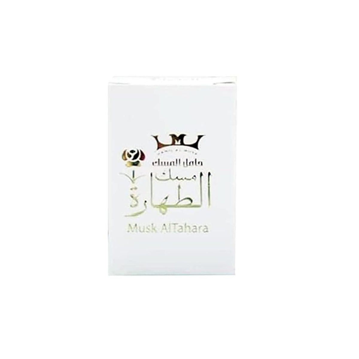 Musk Al Tahara Pure Arabian Oil Perfume Body Premium Fragrance Oil for Long-Lasting Fragrance Freshness and Elegance White مسك الطهارة ابيض (1 Bottle = 6ml.)