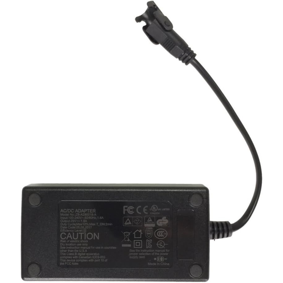 Buy now STAIGO Electric Sofa Recliner Transformer Charger or Lift Chair Power Adapter 29V 2A for Okin Limoss Pride Golden Lazboy Berkline Med-Lift+ AC/DC Power Cable at indiglob india
