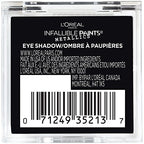 Buy now L'Oreal Paris Infallible Paints Eyeshadow Metallics, Rose Chrome, 0.09 oz. at indiglob india
