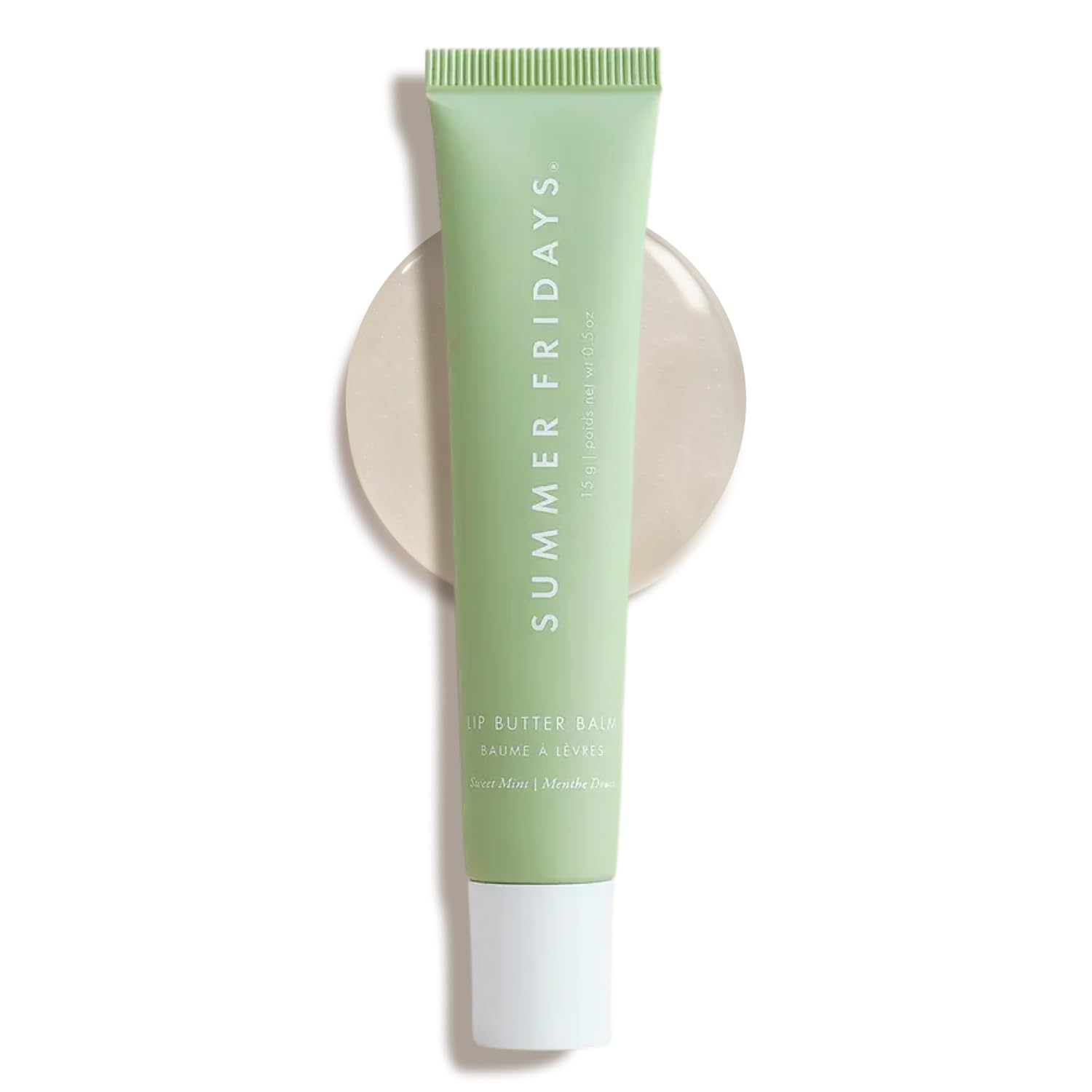 Buy now Summer Fridays Lip Butter Balm - Conditioning Lip Mask and Lip Balm for Instant Moisture, Shine and Hydration - Sheer-Tinted, Soothing Lip Care - Vanilla (.5 Oz) Sweet Mint at indiglob india