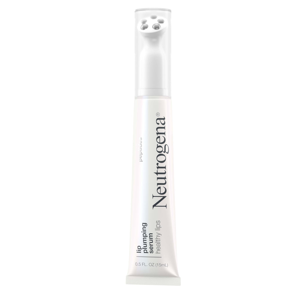 Buy now Neutrogena Healthy Lips Plumping Serum, Lip Enhancer with Peptides Nourishes and Promotes the Appearance of Naturally Fuller and Plumper-Looking Lips, 0.5 fl. oz at indiglob india