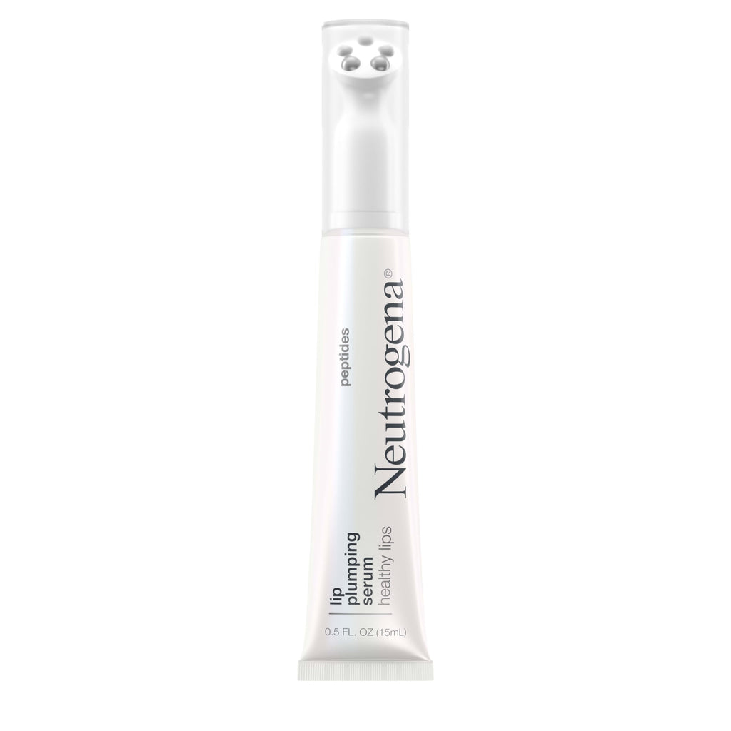 Buy now Neutrogena Healthy Lips Plumping Serum, Lip Enhancer with Peptides Nourishes and Promotes the Appearance of Naturally Fuller and Plumper-Looking Lips, 0.5 fl. oz at indiglob india