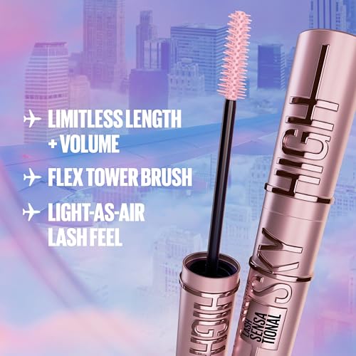 Buy now Maybelline Lash Sensational Sky High Mascara 7.2ml - Pink Air at indiglob india
