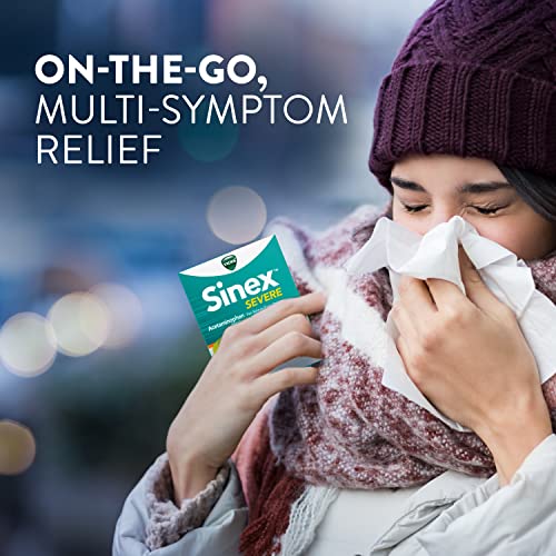 Buy now Vicks Sinex SEVERE LiquiCaps, All-In-One Sinus Relief, Non-Drowsy, Nasal Decongestant, Maximum Strength Relief of Sinus Headache, Pain, Pressure, & Congestion, 24 LiquiCaps at indiglob india