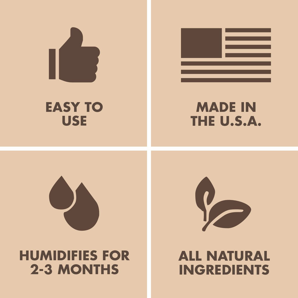 Boveda 75% Humidity Control Packs, Size 60, 4-Pack – Extremely Dry Climate