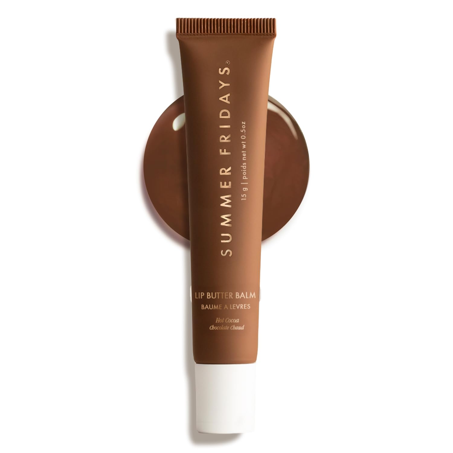 Buy now Summer Fridays Lip Butter Balm - Conditioning Lip Mask and Lip Balm for Instant Moisture, Shine and Hydration - Sheer-Tinted, Soothing Lip Care - Vanilla (.5 Oz) Hot Cocoa at indiglob india