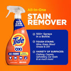 Buy now MADE BY NEHEMIAH Tide Rescue Laundry Stain Remover Spray with Oxi + Travel Size Tide To Go Pen, Spot Remover for Clothes, Fabric, Upholstery, Carpet, Grease & More Tough Stains- 22 Fl Oz + 1 Stain Pen at indiglob india
