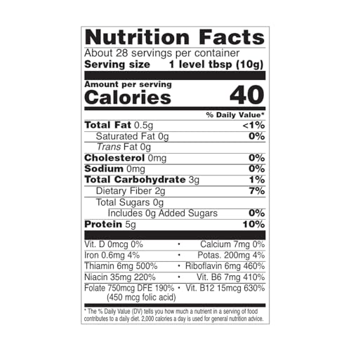 Buy now NOW Supplements, Nutritional Yeast Powder Fortified with Additional B-Vitamins, 10-Ounce at indiglob india