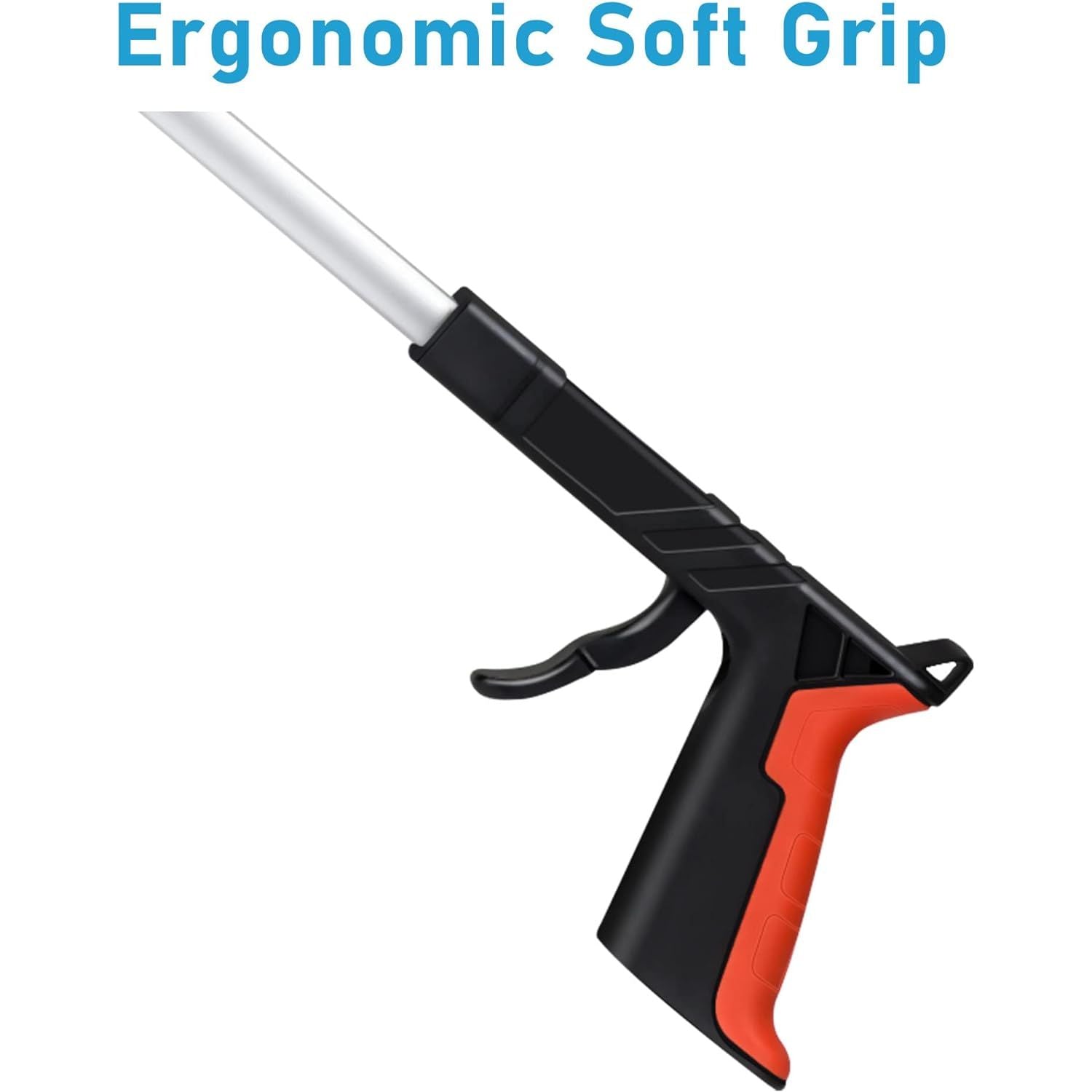 Buy now Upgrade Grabber Reacher Tool, 360Â° Rotating Head, Wide Jaw, 32" Foldable, Lightweight Trash Claw Grabbers for Elderly, Reaching Tool for Trash Pick Up Stick, Litter Picker, Arm Extension (Orange) at indiglob india