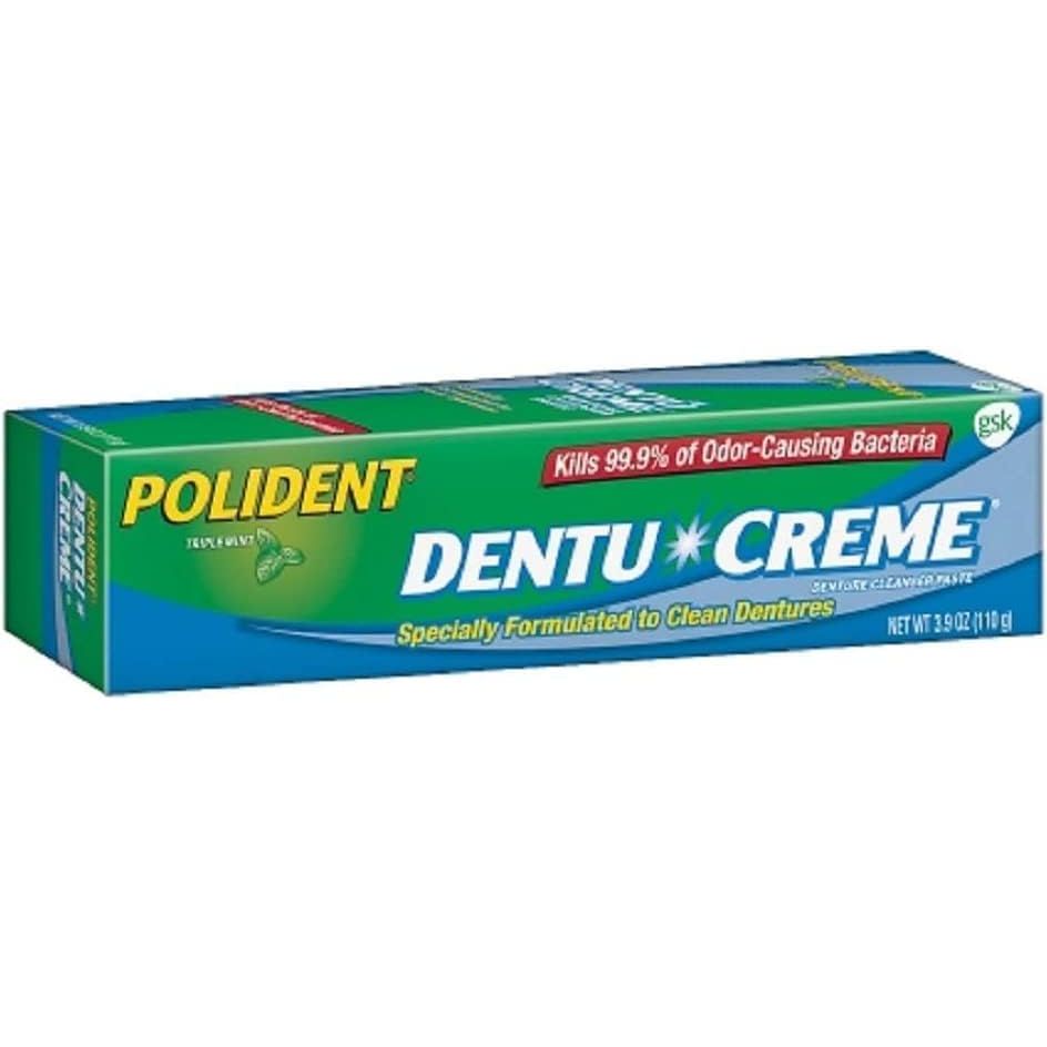 Buy now Polident Dentu Creme Denture Toothpaste, 3.9 oz at indiglob india