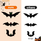 Magnetic Bats Halloween Garage Door Decorations, 23 PCS