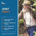 Buy now Dr. Tobias Joint Support Supplement with Glucosamine Chondroitin MSM, Supports Connective Tissue, Function & Flexibility, Extra Strength Joint Supplements for Men & Women, 240 Capsules at indiglob india