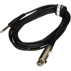 Buy now Shure C15AHZ 15-Feet Cable with 1/4-Inch Phone Plug on Equipment End at indiglob india